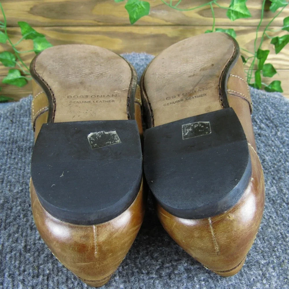 Bostonian Men's  Loafer Brown Leather Size 9.5 Medium Gently Used‎ 2025